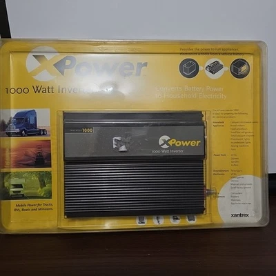 Xantrex XPower 1000W 115VAC 60Hz Portable Car Power Inverter - Image 1 of 2