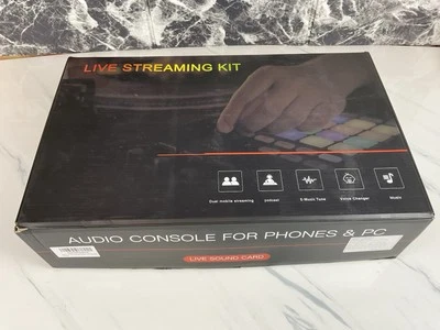Tenlamp Podcast Equipment Bundle G4Pro P10 Audio Console Live Streaming Kit NEW - Image 1 of 4