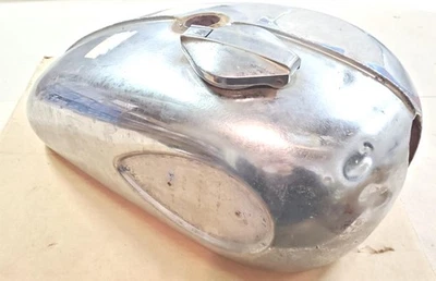 BSA A65 Lightning Thunderbolt Hornet 1968-1969 2 GALLON GAS FUEL TANK w/ Cap OEM - Image 1 of 4