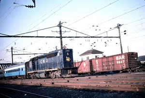 Central RR Of New Jersey (CNJ) - GP40p - #3673 - Original 35mm Slide (b) - Bild 1 von 1