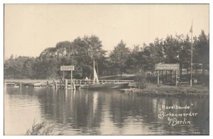 S7538-165./ Havelbaude Birkenwerder bei Berlin Foto AK ca.1930 - Bild 1 von 2