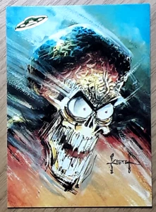 2012 Mars Attacks Card 88 THE ULTIMATE FACE OF HORROR. - Picture 1 of 3