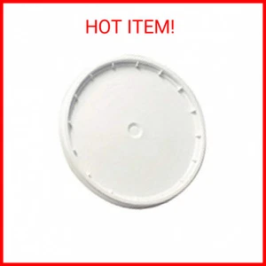 LEAKTITE 6GLD 5 -Gallon lon White Plastic Pail Lid - Picture 1 of 1