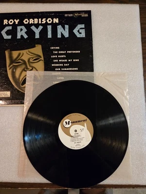 Roy Orbison Crying LP M 4007 Original 1964 EX Vinyl! - Image 1 of 4