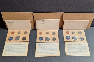 Lot of 3 1965 U.S. Special Mint Sets, First Issue, Original Packaging - Image 1 of 4