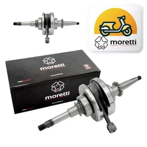 Albero motore scooter 4T GY6 139QMB 50-80cc rinforzato con cuscinetto Moretti - Foto 1 di 6