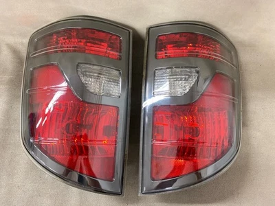 2012 Honda Ridgeline Sport Tail Lights Black Accent Driver and Passenger Set OEM - Image 1 of 4