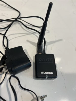 Lorex LW2201B WL2200 Wireless Receiver w/ Power Supply For Security Camera PARTS - Image 1 of 4