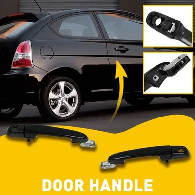 Manijas izquierdas + puerta derecha para Hyundai Accent 2006 exterior 2007 2008 2009 2011 2010 Foto 1 de 4