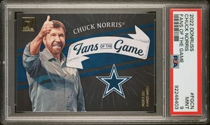 *PSA 9* Chuck Norris 2022 Donruss Fan del Gioco - Fan del Gioco #FGCN - - Foto 1 di 2