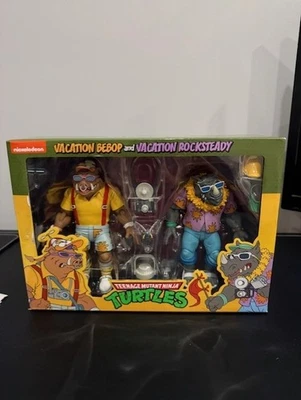 NECA TMNT Vacaciones BEBOP y ROCKSTEADY NUEVO Foto 1 de 4
