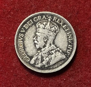 Canada 10 Cents 1918 Silver Coin KM#23 T6894 - Picture 1 of 2