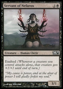 MTG 4x SERVANT OF NEFAROX - NEFAROX SERVER - M13 - MAGIC - Bild 1 von 1