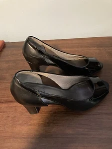 Life Stride Simply Comfort Schuhe schwarz Gr. 8 offene Zehen  - Bild 1 von 12