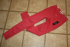 NWT Bullhead Denim Co Uber High Rise in Cardinal Red Super Skinniest Jeans 0