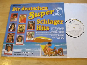 LP Various Die deutschen Super Schlager Hits Jung & Frisch Vinyl Titan 577/21221 - Imagen 1 de 2