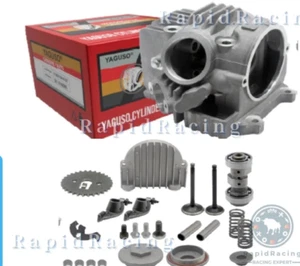 YAMAHA TTR110 110E Racing Cylinder Head Set & BIg valve 22/26 EXPRESS SHIP - Imagen 1 de 2