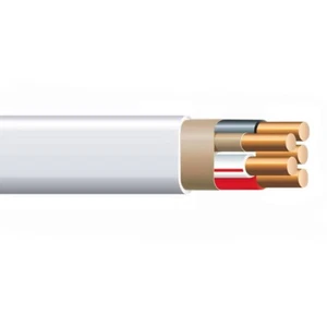 14/2-2 NM-B Wire With Ground Non-Metallic Sheathed Cable White (15 Amp) 600V - Picture 1 of 1