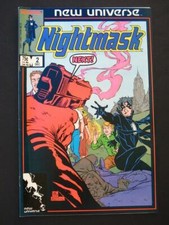 NIGHTMASK #2, VF/NM, New Universe, Marvel, 1986, more Marvel in store