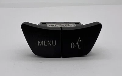 OEM 04-10 BMW 530xi 525i E60 Center Console Menu Voice Command Switch Button - Image 1 of 4
