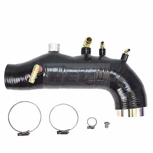 Rev9 For WRX 08-14 GE GH GR GV EJ25 Silicone Turbo Inlet Intake Hose Black - Picture 1 of 6