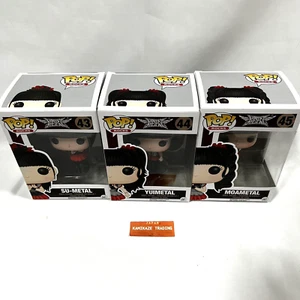BabyMetal  Funko Pop Rocks RARE Su-Metal, Yuimetal & Moametal  3PC Set - Picture 1 of 21