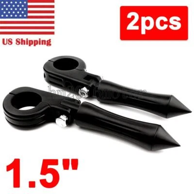 Suporte de descanso para pés de motocicleta 1 1/2" 1,5" para Harley-Davidson Touring - Imagem 1 de 4