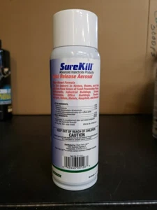 Sure Kill Total Release Aerosol Fogger- 6oz Can - Picture 1 of 5
