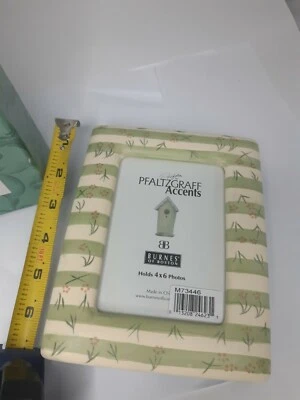 Burnes Of Boston Pfaltzgraff Naturewood Stripes Photo Book Preowned - Image 1 of 4