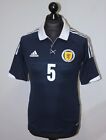 Scotland National Team Home Match Issue Football Shirt #5 Adidas 2012 Size S