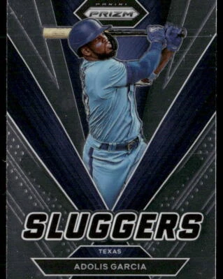 2022 Panini Prizm #SL-8 Adolis Garcia Sluggers - Image 1 of 2