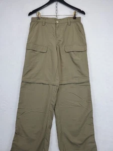 White Sierra Women's XL Hiking Pants Olive Convertible Zip Off Outdoor Gorpcore - Picture 1 of 15