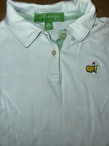 Masters Golf Blue Polo Golf Shirt Girls M (8-10) - Picture 1 of 2