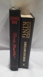 LOT OF 2 STEPHEN KING Hardcover Dreamcatcher / Rose Madder - Picture 1 of 2