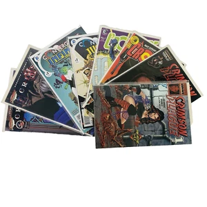 Lot of 8 Comics: Crimson Plague Premier Issue, Crossfire, Convergence & Crimson - Picture 1 of 11