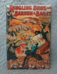 RINGLING BROS. AND BARNUM & BAILEY CIRCUS 1930 POSTER 2"x3" MAGNET FM3 - Picture 1 of 2