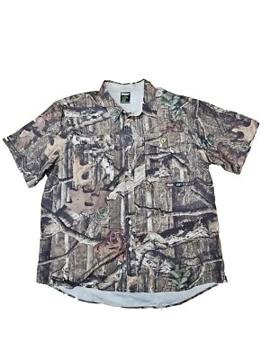 Camo Shirt Front Button-up Recon Sent Blocker XL (Hunting/hunter) Outdoors - Image 1 of 4
