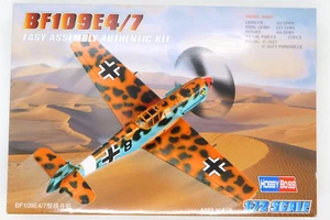 Hobby Boss BF109E4/7 Easy Build 1:72 80254 Model Kit German Fighter WWII 2009 - Picture 1 of 3