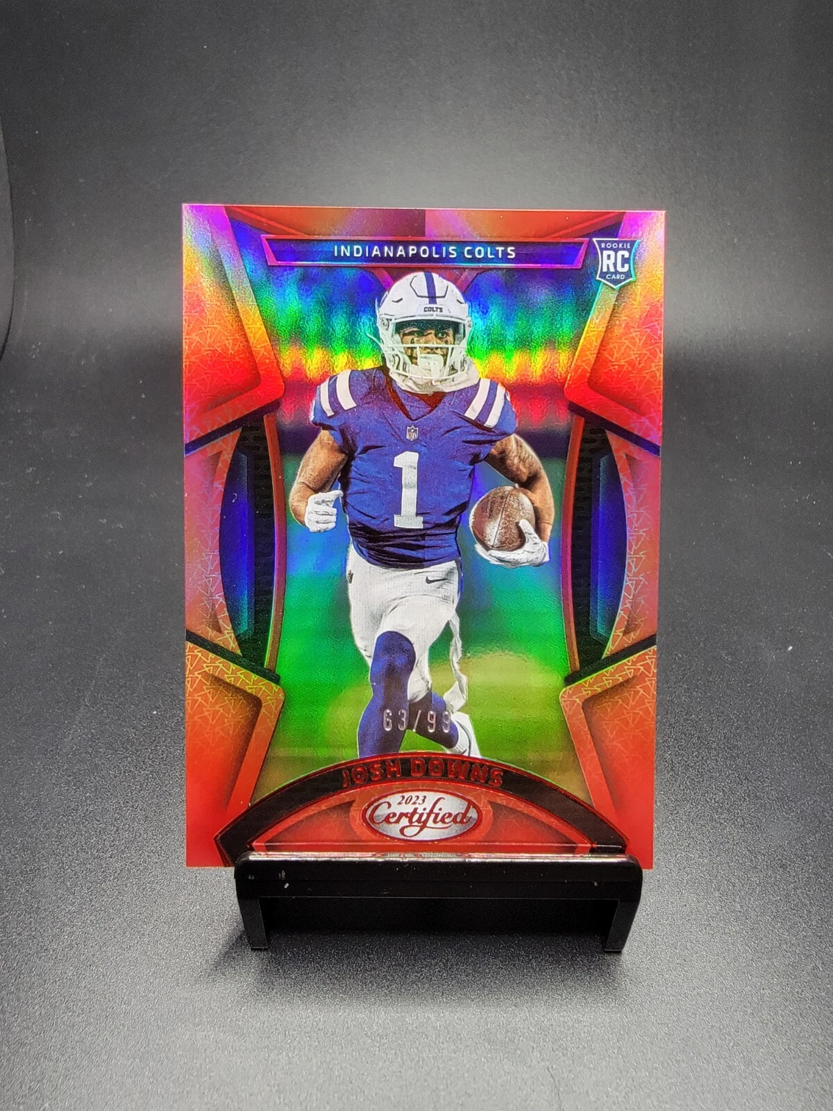 2023 Certified Mirror RED Josh Downs Rookie RC  /99 #133 SP Indianapolis Colts