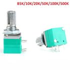 Rv097ns Linear Mono Sealed Potentiometer B5k 20K -500K? 15Mm 5-Pin With Switch