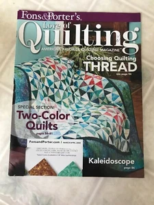 Fons & Porter's Love of Quilting Magazine, March / April 2008 - Imagen 1 de 3