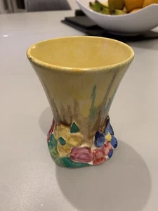Clarice Cliff Bizarre My Garden Stamped Vase - Picture 1 of 7