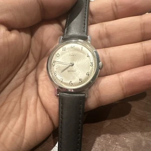 Orologio Uomo Timex Marlin 35MM Carica Manuale Vintage Funzionante Anni 60 Impermeabile Raro - Foto 1 di 10