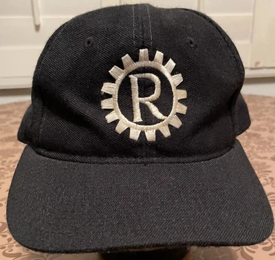 Vintage Rage Against The Machine Baseball Cap 90's Black Falcon Headwear - Image 1 of 4