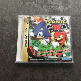 USED "Sonic R" (Sega Saturn,1997) JAPAN