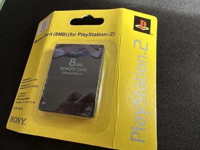 PLAYSTATION 2 MEMORY CARD PS2 8MB ORIGINALE SONY - Immagine 1 di 4