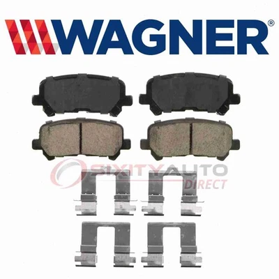 Wagner Brake Rear Disc Brake Pad Set for 2010-2013 Acura ZDX - Braking aw Foto 1 de 4