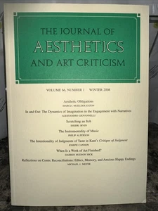 The Journal of Aesthetics and Art Criticism: Vol 66, No. 1 - Winter 2008 - Imagen 1 de 3