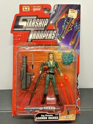 1997 Vintage Starship Troopers Carmen Ibanez Action Figure 1997 Galoob MOC - Imagem 1 de 4