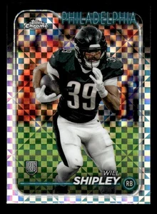 2024 Topps Chrome #252 Will Shipley - NrMt-NmMt *TedsCardShack* - Picture 1 of 2